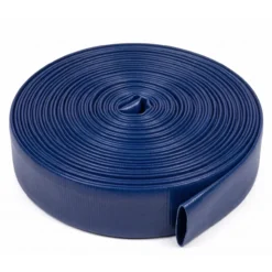 Manguera plana azul monocapa (Rollo)