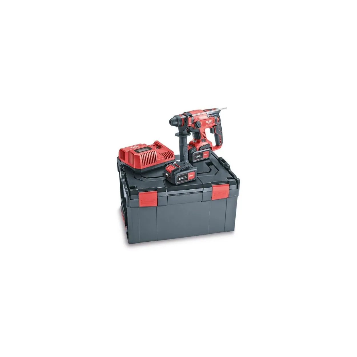 Martillo perforador ligero FLEX SDS-Plus18V/5Ah