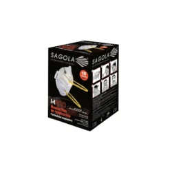 Mascarilla de papel válvula Sagola M210 FFP2 NR