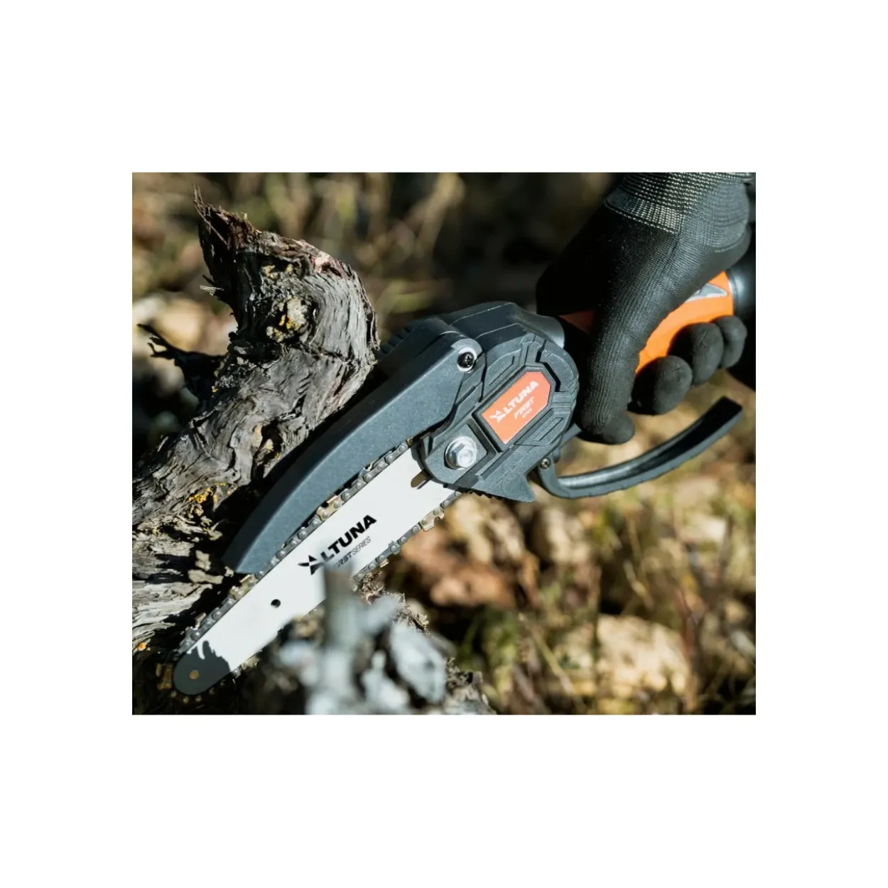 Motosierra poda a batería 800W Altuna AF150