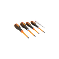 Pack destornilladores aislados 5pcs PL/PH/PZ Bahco Ergo