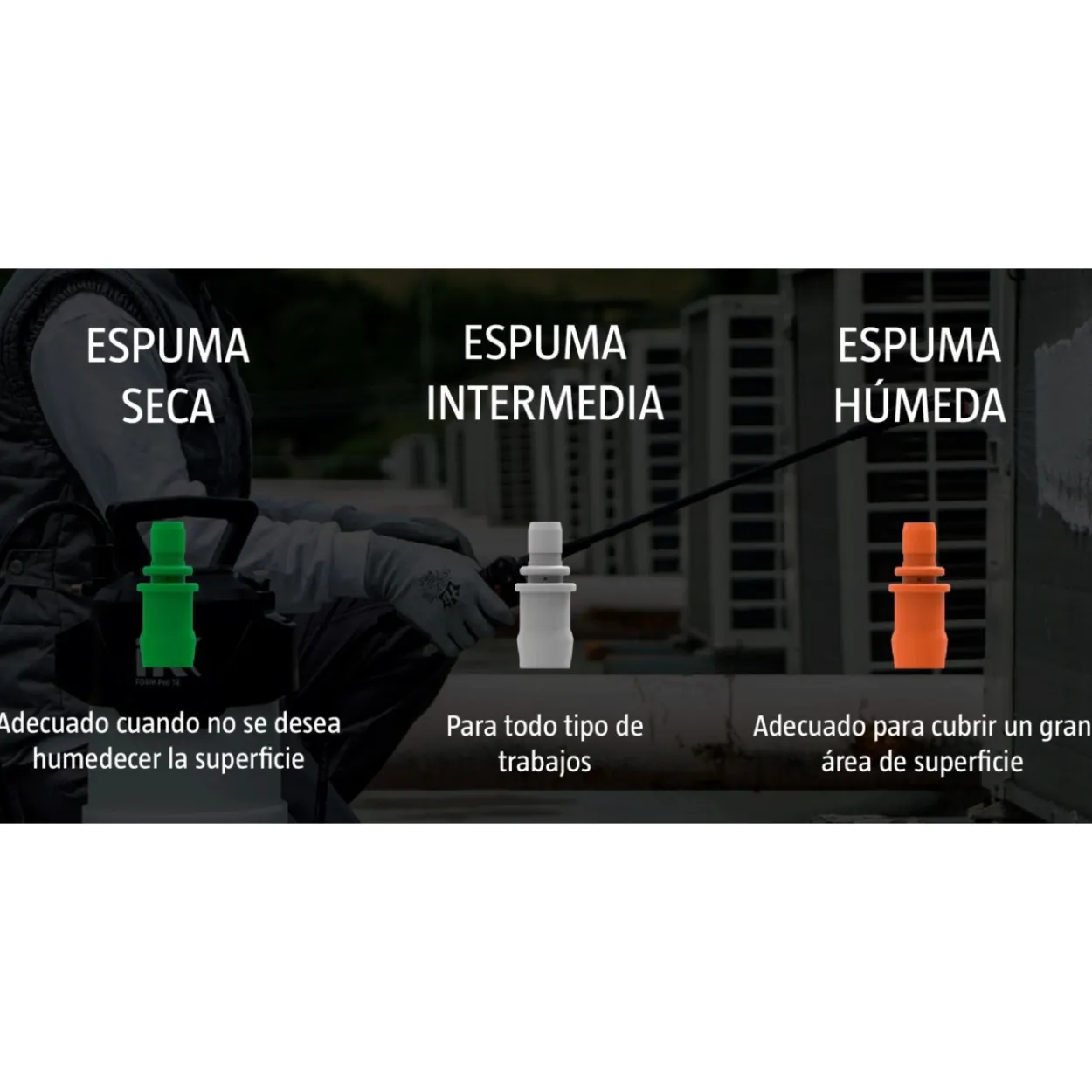 Pulverizador espuma IK Foam Pro 12
