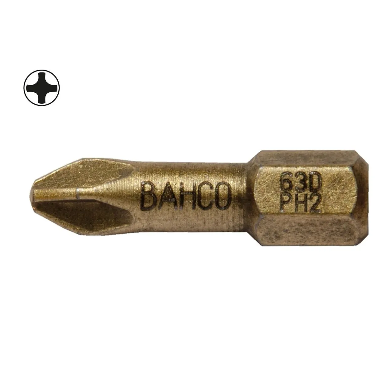 Punta diamante philips 1/4" 25 mm Bahco