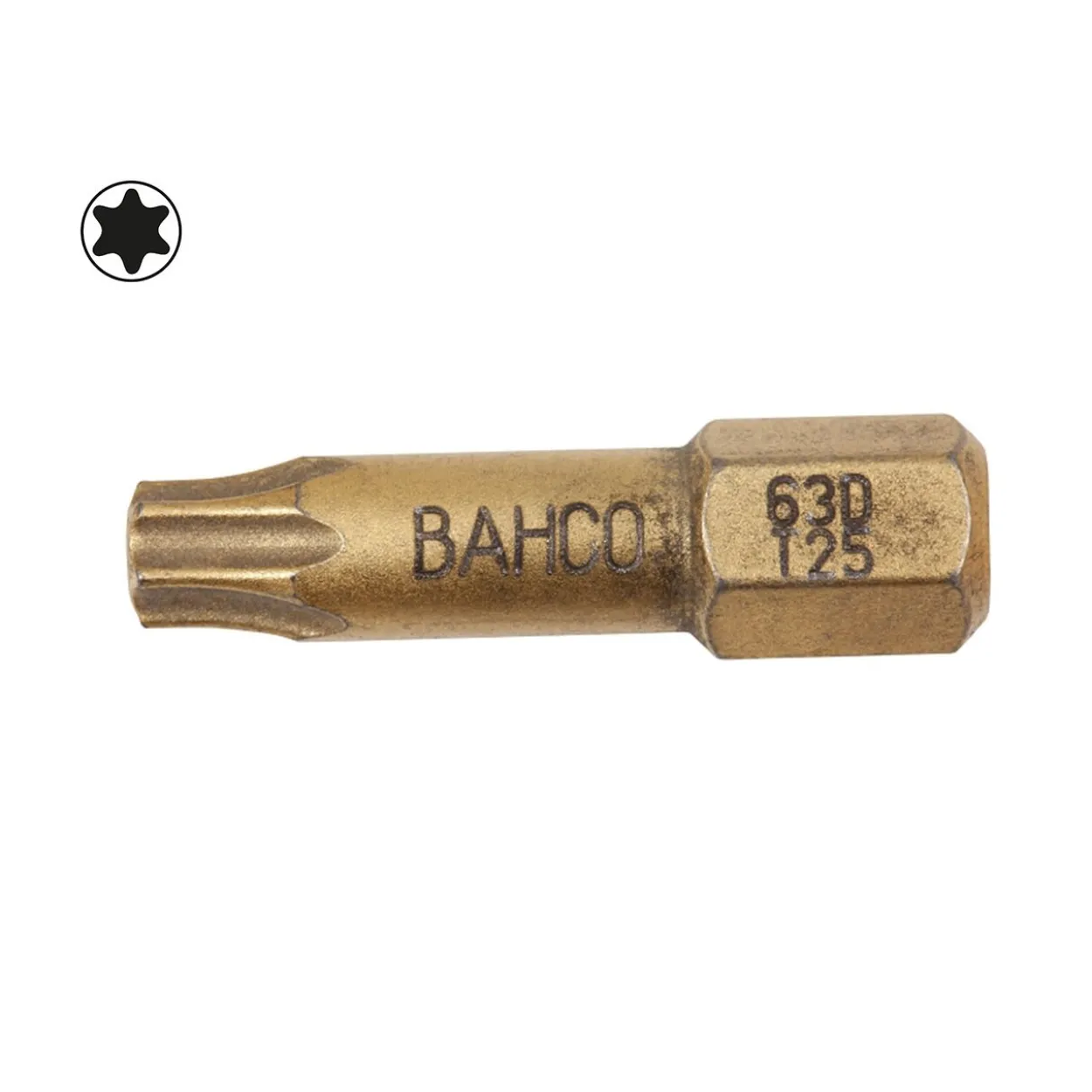 Punta diamante TORX 1/4" 25 mm Bahco