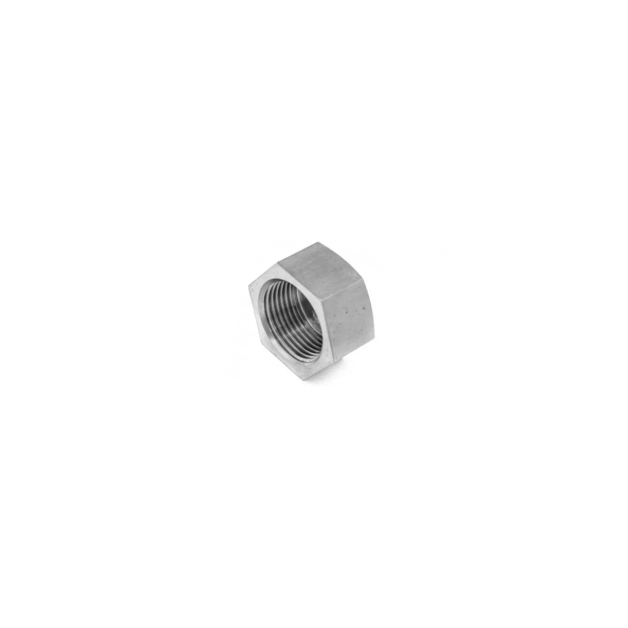 Racor unión hembra-hembra acero inoxidable