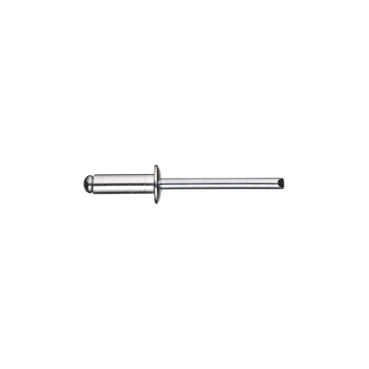 Remache tubular DIN-7337 estándar inoxidable
