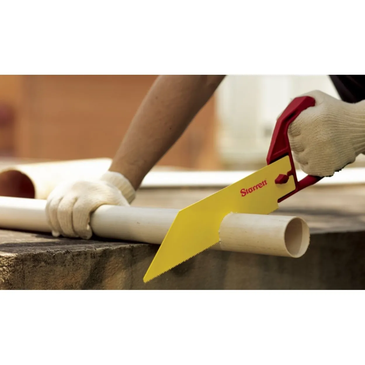 Serrucho bimetal Starrett K143 PVC
