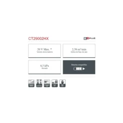 Soplador batería Crown 20V