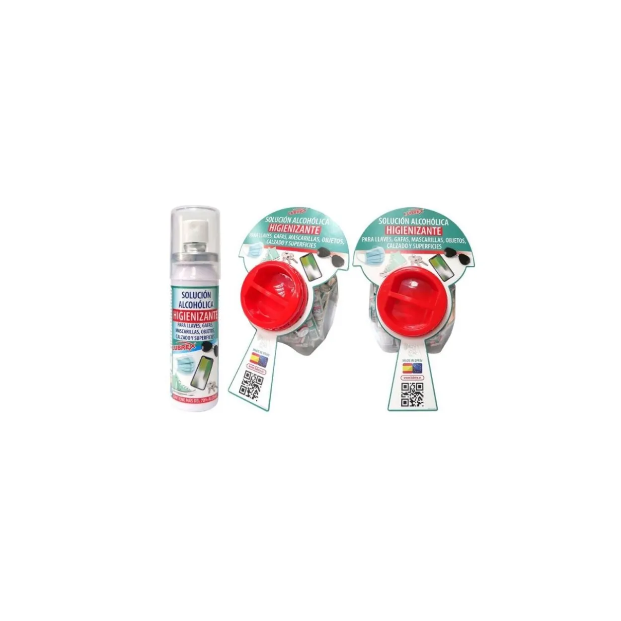 Spray alcohólico higienizante 17ml