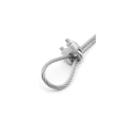 Sujetacables DIN-741 cincado