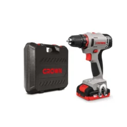 Taladro atornillador bater铆a Crown 16V/2Ah