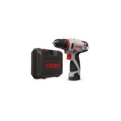 Taladro atornillador bater铆a Crown 12V/2Ah