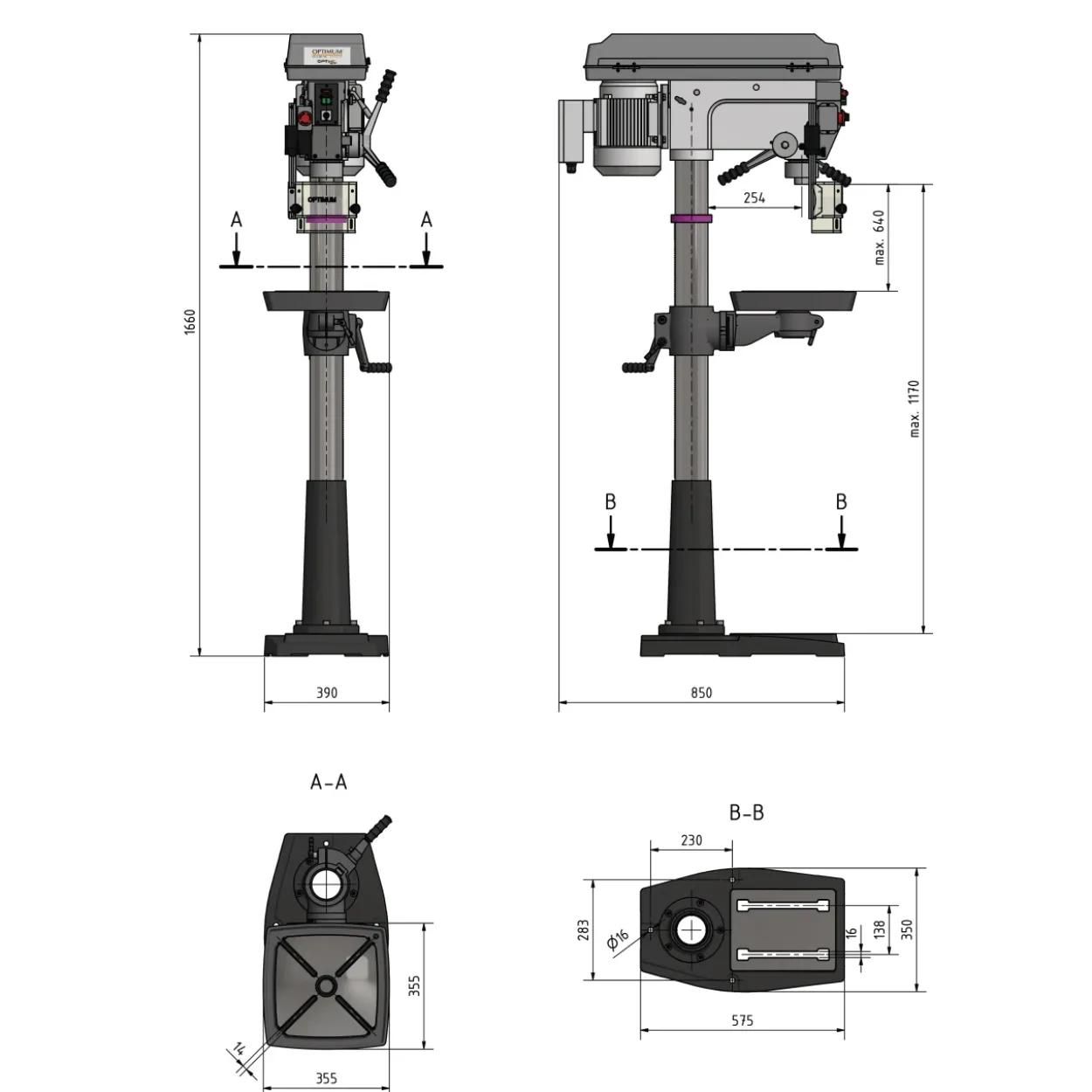 Taladro columna DQ32