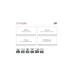 Taladro electrónico Crown 