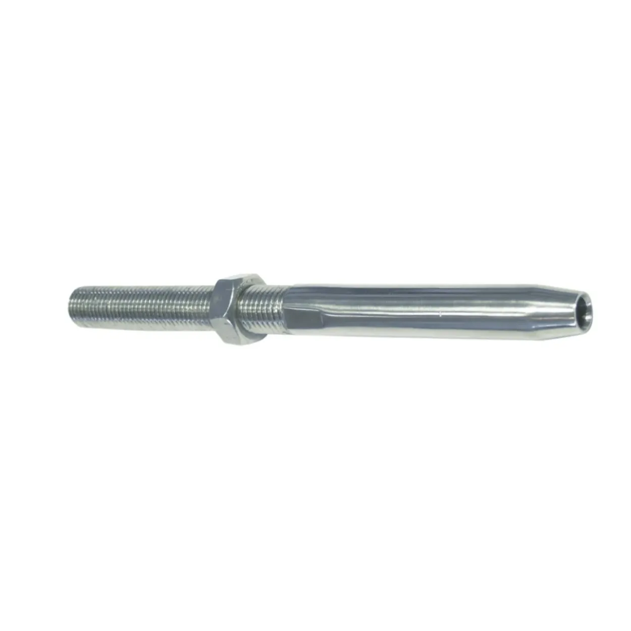 Terminal prensable rosca derecha inoxidable A4