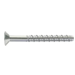 Tornillo directo hormigón avellanado TORX cincado