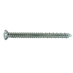 Tornillo directo hormig贸n cabeza plana cincado TORX