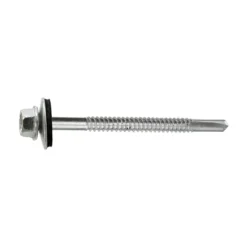 Tornillo hexagonal para cubierta + arandela EPDM