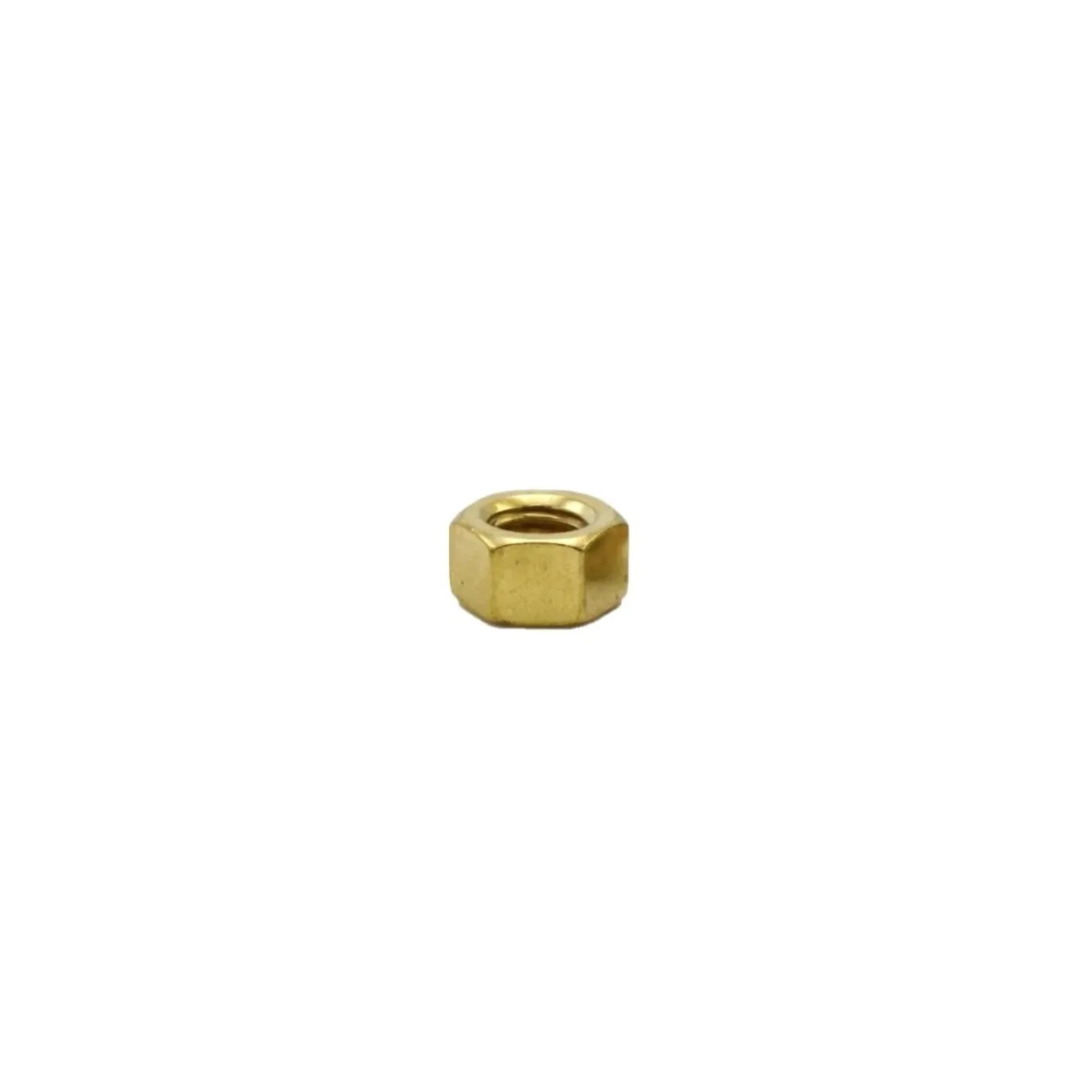 Tuerca hexagonal DIN-934 latón